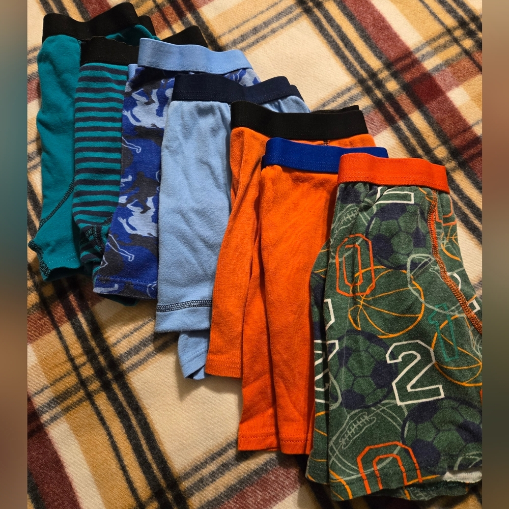 Colorful Boys' Boxer Briefs Set Size 18 / XXL